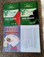 Bridge lesboeken B.Westra deel1&2, 1x magazine+9 lessenxtra, Ophalen of Verzenden