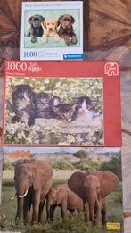 Legpuzzels 1000 stukjes - Ruilen of Kopen, Ophalen of Verzenden, 500 t/m 1500 stukjes, Gebruikt, Legpuzzel