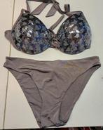 Twin Set bikini grijs vol pailletjes 85 cup D ongeveer 43216, Kleding | Dames, Badmode en Zwemkleding, Twinset, ., Ophalen of Verzenden