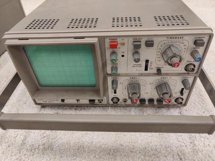 2 HAMEG Oscilloscopen - HM203-4 & HM204, Hobby en Vrije tijd, Elektronica-componenten, Ophalen