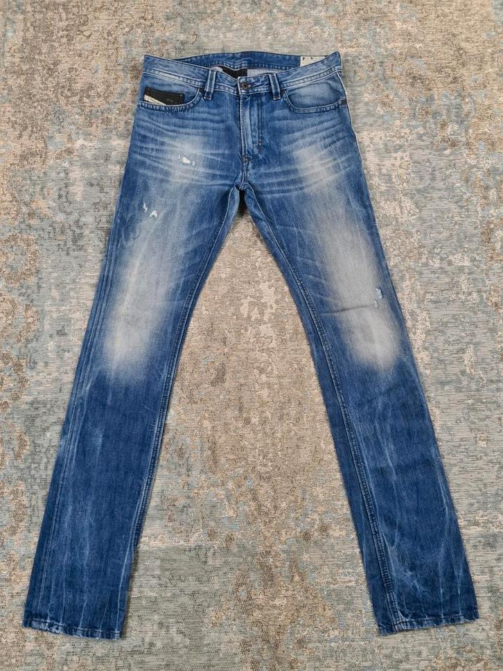 DIESEL THAVAR W32 L36 Slim Skinny 100% katoen Bronno3236, Kleding | Heren, Spijkerbroeken en Jeans, Zo goed als nieuw, W32 (confectie 46) of kleiner