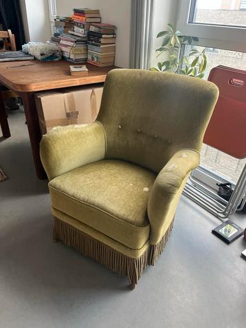 Vintage Fauteuil - Opknapper beschikbaar voor biedingen