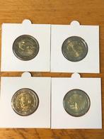 4 maal 2 Euromunten, Postzegels en Munten, Munten | Europa | Euromunten, 2 euro, Ophalen of Verzenden, Losse munt, Overige landen