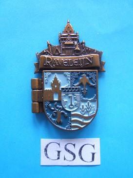 Held van Raveleijn nr. EPP50807-02, Verzamelen, Efteling, Zo goed als nieuw, Button of Speldje, Ophalen