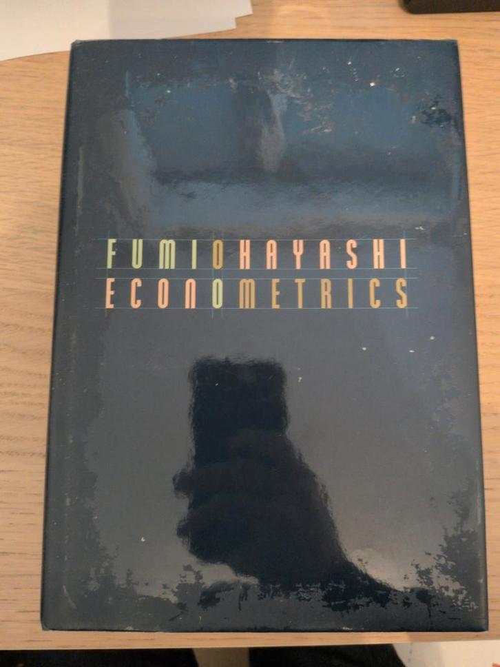 Econometrics - Fumio Hayashi, Boeken, Studieboeken en Cursussen, Gelezen, WO, Ophalen