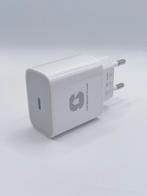 oplader adapter 20W usb-c - wit - snellader- universele- ges, Telecommunicatie, Mobiele telefoons | Telefoon-opladers, Apple iPhone