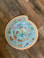 Houten Dierenpuzzel - Leerzaam & Leuk!, Ophalen, 2 tot 4 jaar, 10 tot 50 stukjes, Zo goed als nieuw