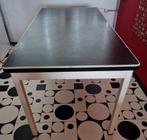 Originele Gispen tafel (1.61m x 0.80m) type 7301, Huis en Inrichting, Tafels | Eettafels, Ophalen, Gebruikt, Rechthoekig, 50 tot 100 cm