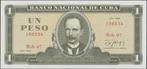 Cuba 1 peso 1988 UNC p.102d (# 183), Postzegels en Munten, Bankbiljetten | Amerika, Verzenden, Midden-Amerika, Los biljet