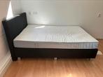 Boxsprings 140 x 200, Huis en Inrichting, Slaapkamer | Boxsprings, Ophalen, Bruin, Tweepersoons, 140 cm