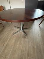 Vintage ronde eettafel van Emü Germany, Huis en Inrichting, Tafels | Eettafels, Ophalen, Gebruikt, Overige houtsoorten, 100 tot 150 cm