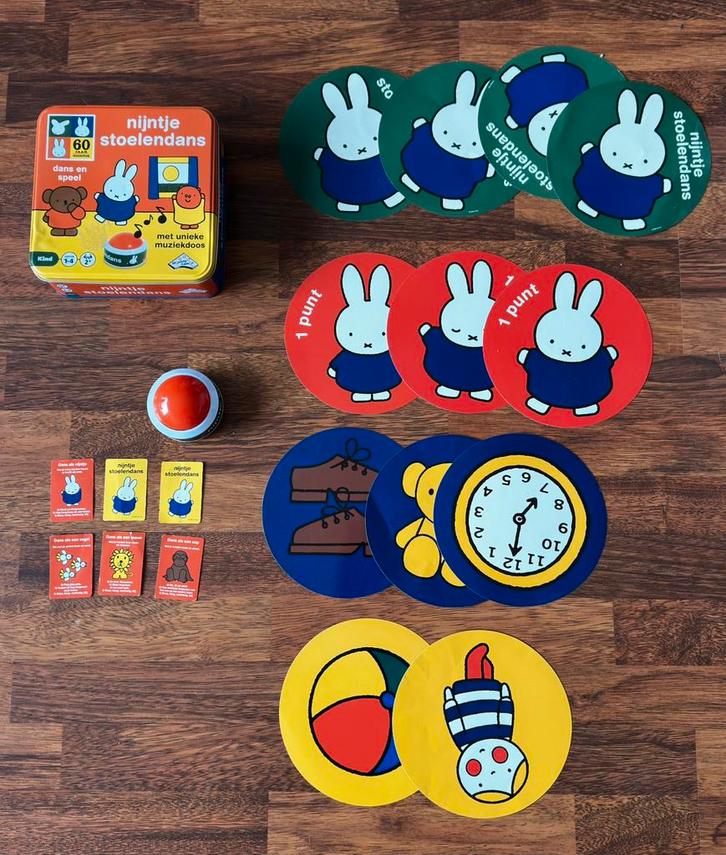 Nijntje spellen samen € 7,50, Verzamelen, Speelgoed, Zo goed als nieuw, Ophalen