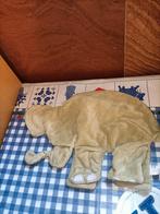 DSW groen olifant knuffeldoekje 32 cm groot, Kinderen en Baby's, Speelgoed | Knuffels en Pluche, Ophalen of Verzenden, Zo goed als nieuw