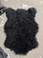 Zwart plaid, Huis en Inrichting, Woonaccessoires | Plaids en Woondekens, Ophalen of Verzenden, Zo goed als nieuw