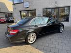 Mercedes-benz C-klasse 180 K navigatie leer AMG pakket, 4 cilinders, 157 pk, Zwart, Bedrijf