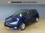 Peugeot 206 SW 1.6-16V XS-line (bj 2003), Auto's, Voorwielaandrijving, 15 km/l, 4 cilinders, Blauw