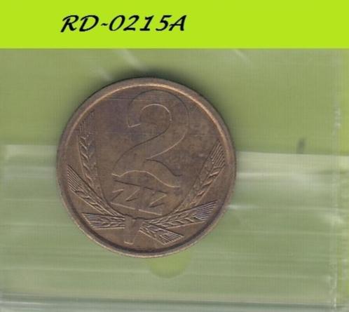 S8-RED-0215 Polen 2 ZLOTY 1980  VF Y80.1, Postzegels en Munten, Munten | Europa | Niet-Euromunten, Polen, Verzenden