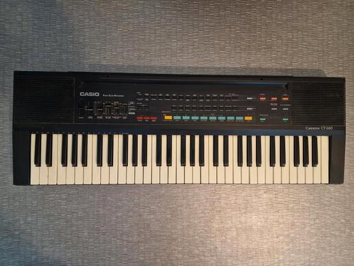 Casio Casiotone CT-660 keyboard vintage jaren 90 1990, Muziek en Instrumenten, Keyboards, Gebruikt, 61 toetsen, Casio, Midi-aansluiting