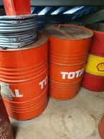 Total oude oliedrums olievaten industriële, Tuin en Terras, Vuurkorven, Ophalen, Zo goed als nieuw