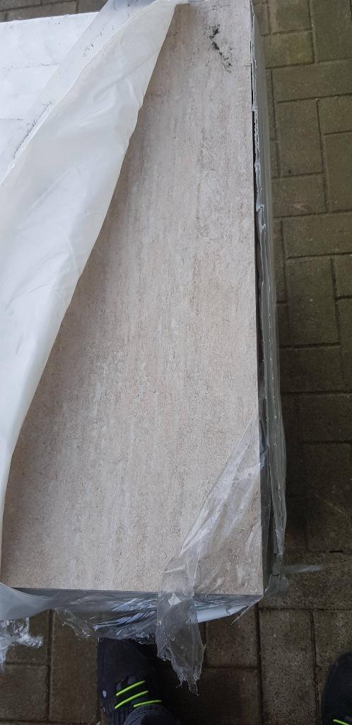 Keramieke tegels teveel besteld. Nu voordelig te koop, Tuin en Terras, Tegels en Klinkers, Nieuw, Terrastegels, Keramiek, 10 m² of meer