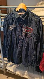 Overhemd XL - Donkerblauw - Zo Goed Als Nieuw, Ophalen of Verzenden, Zo goed als nieuw, Blauw, Canda