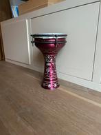 Darbuka doumek goblet drum donker rood 18cm doorsnee, Muziek en Instrumenten, Ophalen, Overige merken