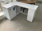 Bureau in hoekvorm 145cm breed, Huis en Inrichting, Bureaus, Ophalen, Gebruikt, Bureau