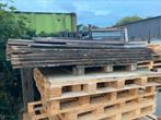 60 Hardhouten vlonderplanken van 1,90 tot 2,20 lang, Tuin en Terras, Terrasdelen en Vlonders, Ophalen, Gebruikt, Hout