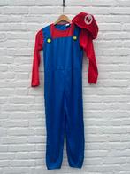 Mario Cosplay kind maat 122 128 134 Carnaval kostuum overals, Ophalen of Verzenden, Gebruikt, 122 t/m 128, Jongen of Meisje