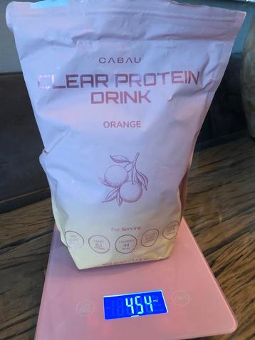 Cabau Proteïne Lemonade - Orange Smaak beschikbaar voor biedingen