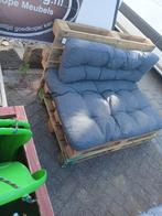 palletbank + nieuwe kussens, Ophalen, Nieuw