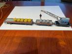 marklin kraanwagen en platte wagons, Gebruikt, Gelijkstroom, Wagon, Ophalen of Verzenden