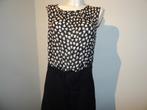 Moschino cheap and chic zijde jurk hartjes lijfje bloem D42, Kleding | Dames, Verzenden, Zwart, Maat 42/44 (L), Moschino