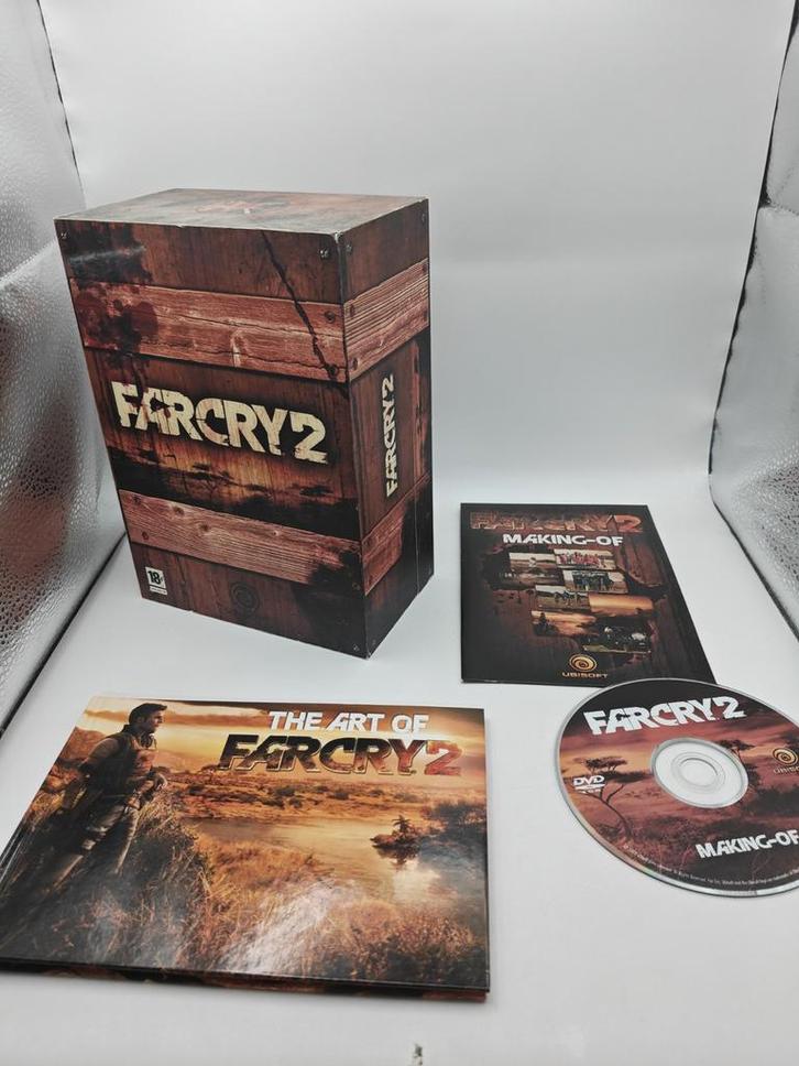 Far Cry 2 Limited Edition - PC BigBox, Spelcomputers en Games, Games | Pc, Zo goed als nieuw, Avontuur en Actie, 1 speler, Vanaf 18 jaar