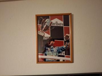 Jos Verstappen Benetton B194 1994 foto 3e plek GP Hongarije  beschikbaar voor biedingen