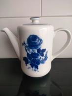 Mosa Theepot met Blauw Bloemmotief, Ophalen of Verzenden