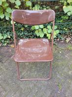 Klapstoel klapstoeltje Ikea bruin, Huis en Inrichting, Stoelen, Ophalen, Gebruikt, Bruin, Eén