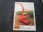 Tractor folder PZ zweegers MH 80 E maishakselaar, Boeken, Catalogussen en Folders, Ophalen of Verzenden, Zo goed als nieuw