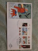 Kuifje Mannen op de Maan 1e Dag Envelop 1999, Postzegels en Munten, Ophalen of Verzenden, Onbeschreven, Europa