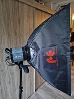 3 keer Falcon Eyes GN-300MV studio compleet, Ophalen, Gebruikt, Lamp of Flitsset