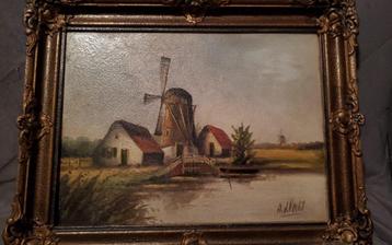 Schilderij Boerderij