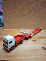Siku Volvo met dieplader aanhanger, Ophalen of Verzenden, Gebruikt, Bus of Vrachtwagen, SIKU