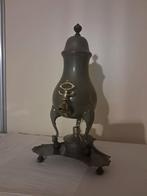 Tinnen kraantjeskan, Ophalen