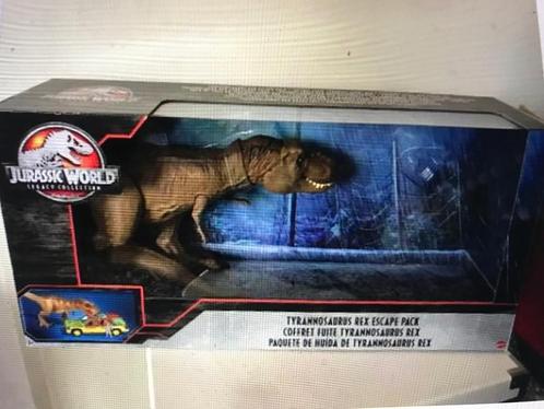 Jurassic World Legacy Collection T-rex Escape Pack, Verzamelen, Film en Tv, Nieuw, Film, Actiefiguur of Pop, Ophalen of Verzenden