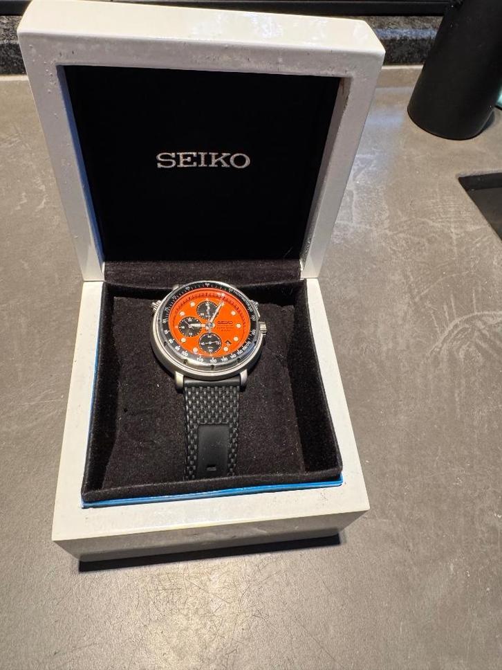 Seiko Tuna Italian Y187-7A30, Sieraden, Tassen en Uiterlijk, Horloges | Heren, Gebruikt, Polshorloge, Seiko, Staal, Kunststof