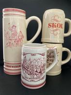 4 Skol Bierpullen - Skollands Glorie, Ophalen of Verzenden, Gebruikt, Pul(len), Overige merken