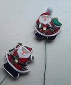 2 kerstman stekers - prikkers - kerstdecoratie - nieuw, Ophalen of Verzenden, Nieuw