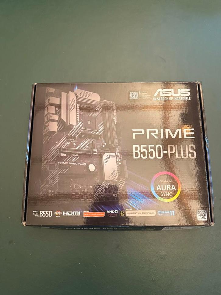 Asus Prime B550-Plus - Nieuw in Verpakking, Computers en Software, Moederborden, Nieuw, AMD, DDR4, Ophalen of Verzenden