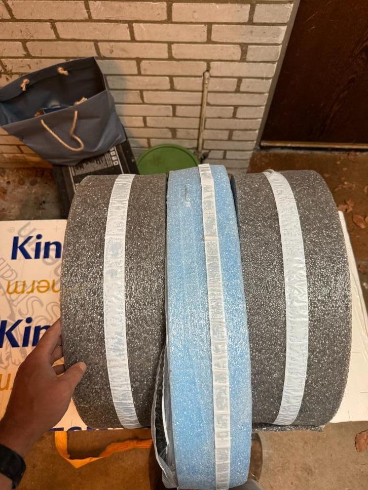 Randisolatie 75m – 2x Climasol + 1x Therminon rol, Doe-het-zelf en Verbouw, Isolatie en Afdichting, Nieuw, Vloerisolatie, Overige materialen