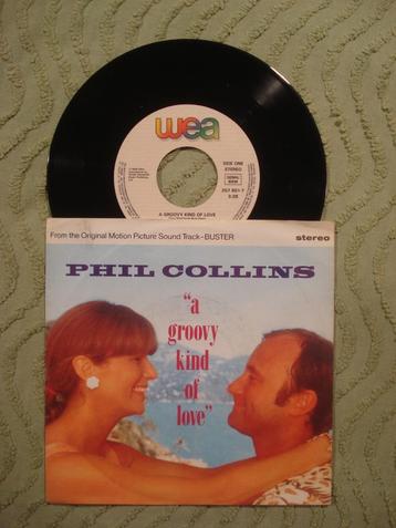 Phil Collins 7" Vinyl Single: ‘A groovy kind of love’ (D) beschikbaar voor biedingen